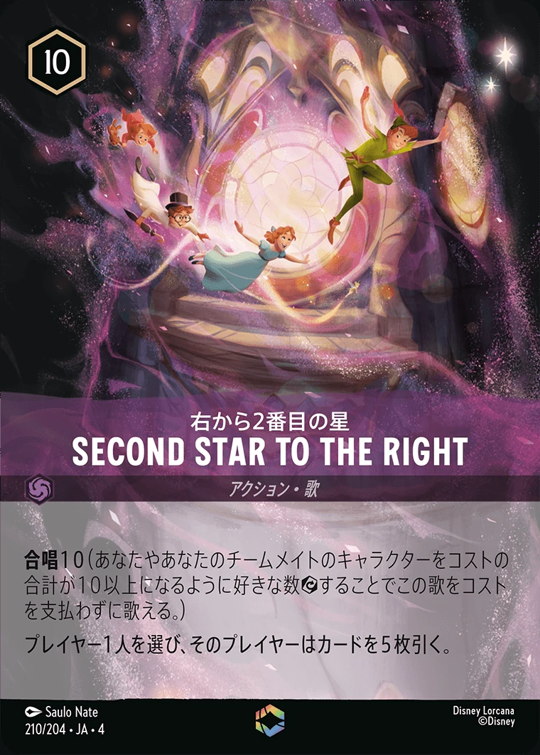 Second Star to the Right／